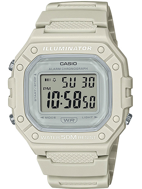 Casio W-218HC-8AVEF Collection 43mm 5ATM