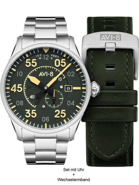 AVI-8 AV-4073-22 Spitfire Automatic 42mm 5ATM