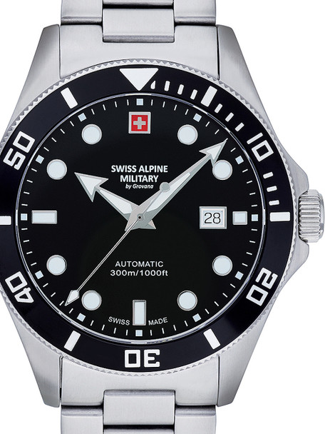 Swiss Alpine Military 7095-2137 Diver automatic 44mm 30ATM