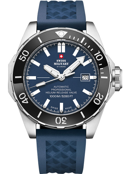 Swiss Military SMA34092-05 automatic Diver 45mm 100ATM