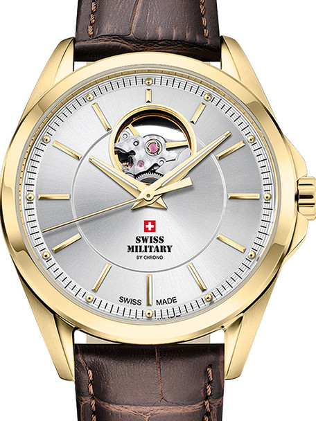 Swiss Military SMA34085-38 automatic 40mm 10ATM