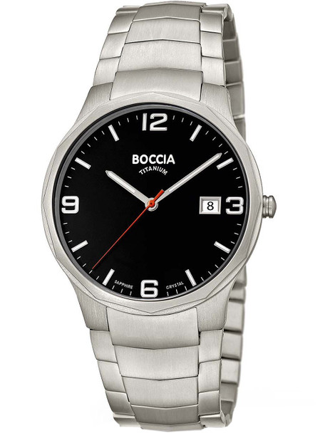 Boccia 3656-02 Men's Watch Titanium 39mm 5ATM