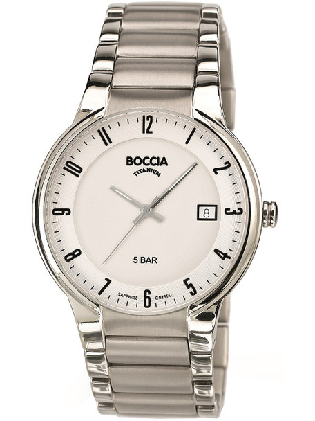 Boccia 3629-02 Men's Watch Titanium 39mm 5ATM