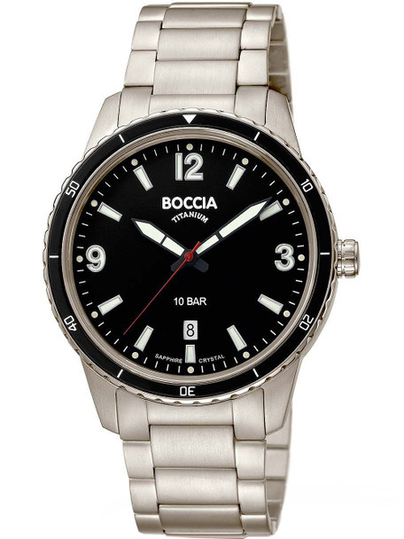 Boccia 3635-03 Men's Watch Titanium 42mm 10ATM