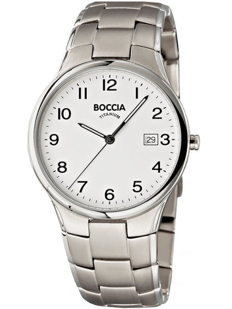 Boccia 3512-08 Men's Watch Titanium 36mm 5ATM