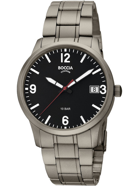 Boccia 3650-03 Men's Watch Titanium 40mm 10ATM