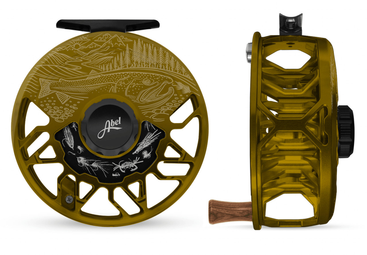 Abel Rove Fly Reels (Includes Fly Line)