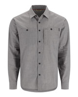 Simms Men's Cutbank Chambray Long Sleeve Shirt
