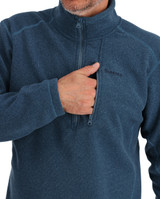 Simms Rivershed Sweater Half Zip Pocket