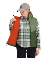 Simms Women's Fall Run Hybrid Hooded Vest Inside