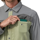 Patagonia Men's Long Sleeved Early Rise Snap Shirt Button Pocket