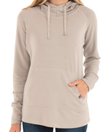 Free Fly Women's Bamboo Fleece Pullover Hoody Dune