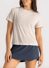 Free Fly Women's Elevate Lightweight Tee Heather Birch
