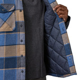 Patagonia Men's Lightweight Insulated Fjord Flannel Shirt Inside