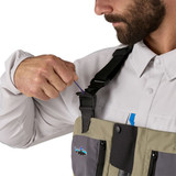 Patagonia Men's Swiftcurrent Traverse Zip Front Waders Buckle