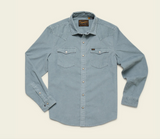 Howler Brothers Banning Corduroy Snapshirt Iron Blue