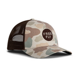 Free Fly Youth Camo Trucker Hat