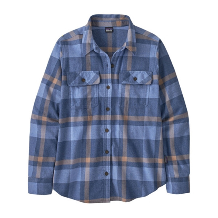 Patagonia Women's Long Sleeved Organic Cotton Midweight Fjord Flannel Shirt