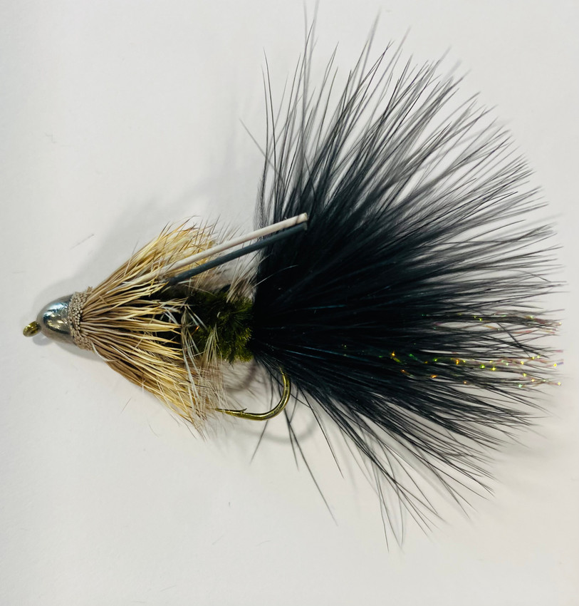 Conehead Bow River Bugger Black/Olive