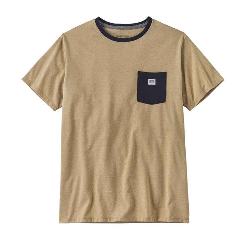 Patagonia Men's Shop Sticker Pocket Responsibili-Tee