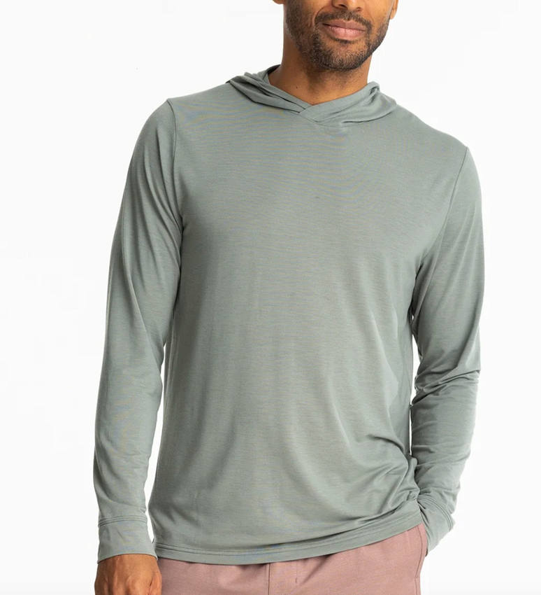 Free Fly Men's Elevate Lightweight Hoody Agave Green