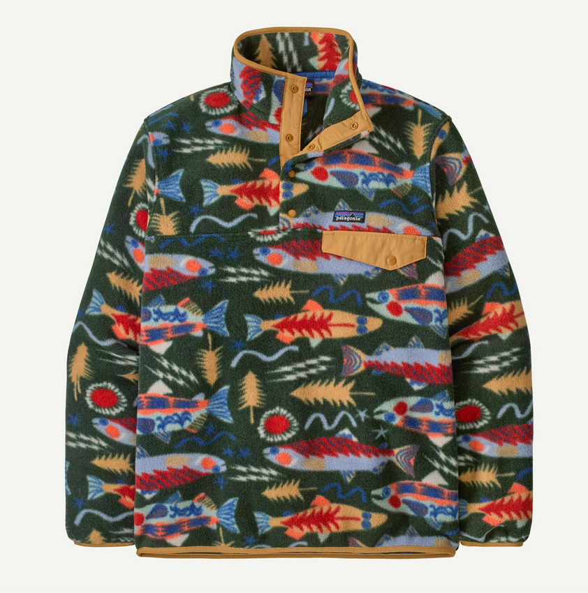 Patagonia Men's Lightweight Synchilla Snap-T Pullover Patagonia Men's Lightweight Synchilla Snap-T Pullover