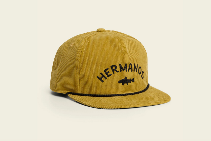 Howler Brothers Hermanos Snapback Old Gold Corduroy