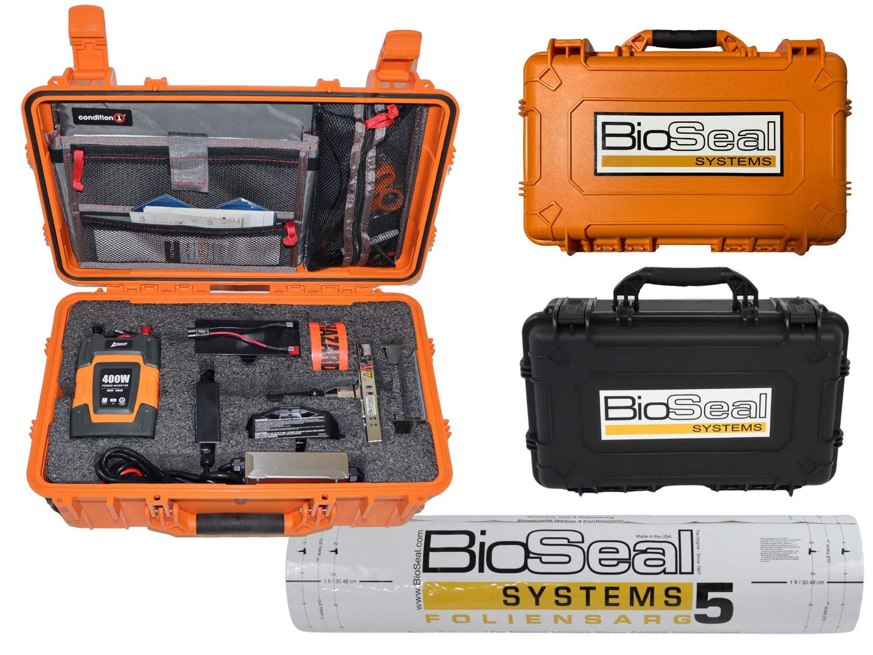 BioSeal System5® Portable System - With Handle and Wheels