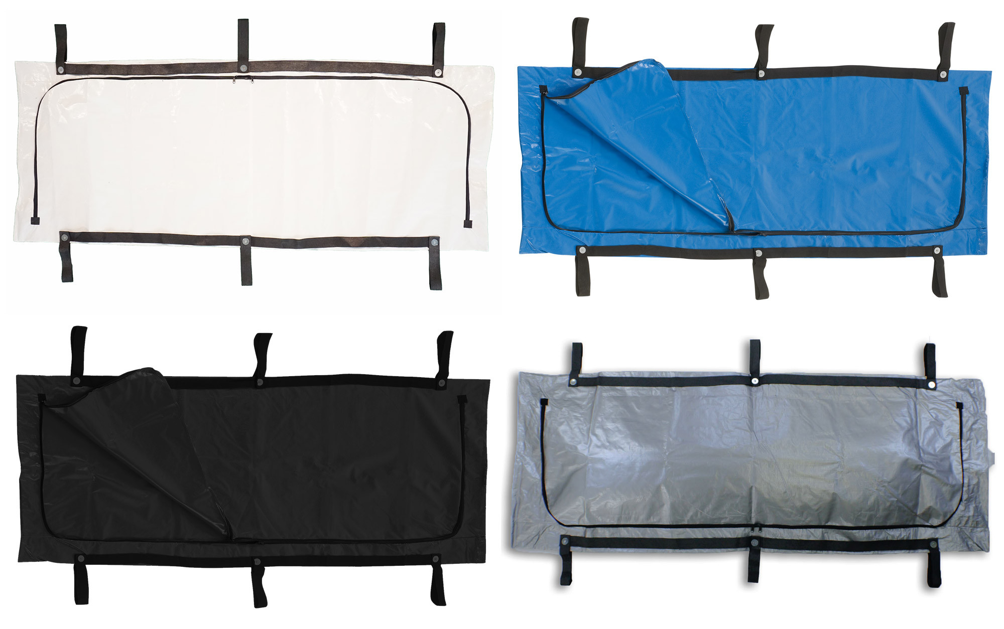 syuman Fisherman body bag :Blue 定価27500円 Chlorine-Free Body Bag - 6 Handle - Adult Size - BodyBagStore.com