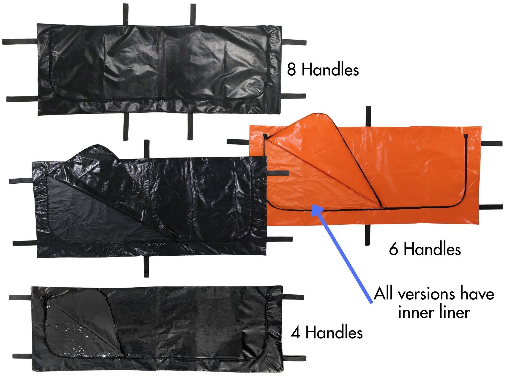 Disaster Bag with Inner Liner - Adult Size - BodyBagStore.com