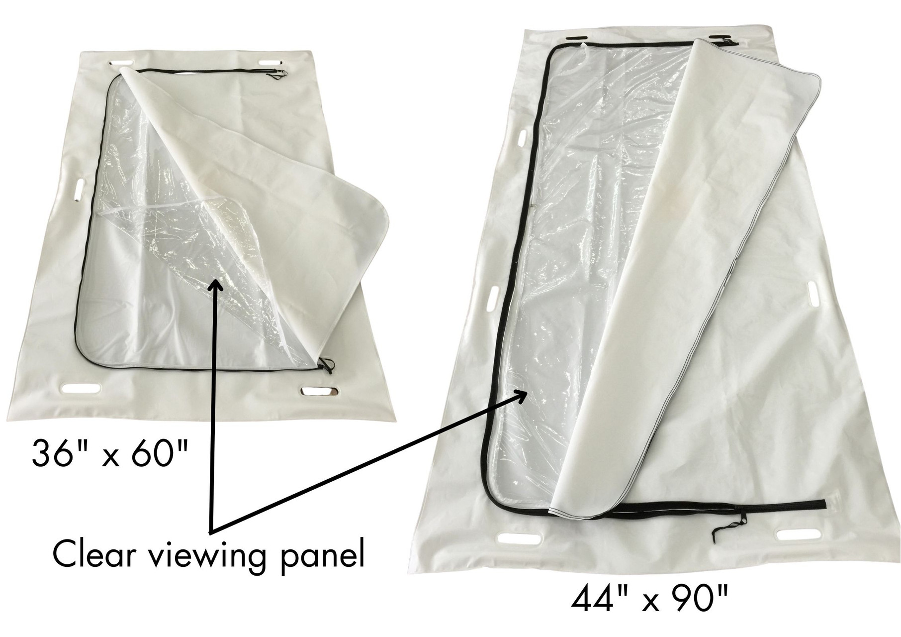 Body Bag with Clear Viewing Panel - Built-In Padded Handles