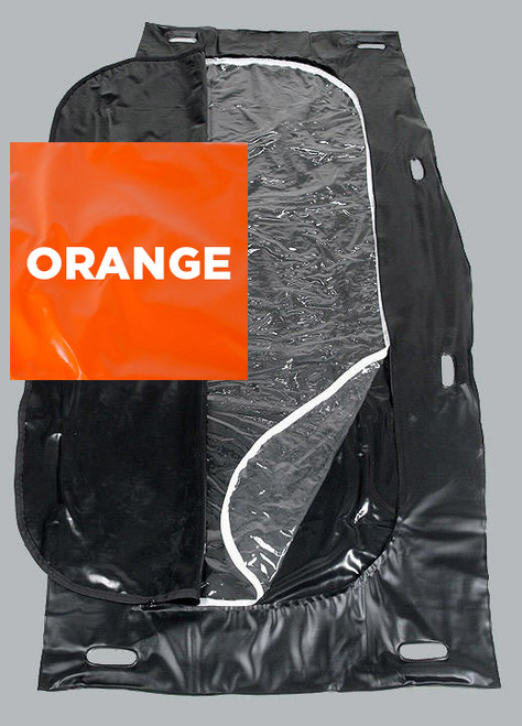 Orange BioVu Disaster Bag - 8 Handle - Adult Size
