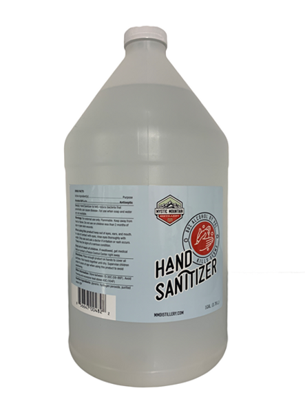 Liquid Hand Sanitizer - 80% Alcohol - One Gallon