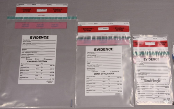 write-on evidence bags tamper resistant