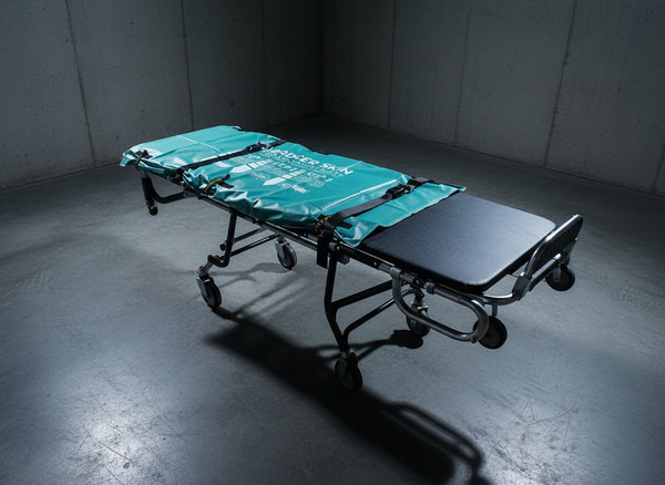 M2 Patient Slider for Mortuary Cot Stretcher compatible with half zip Stretcher Cover by Badger Skin