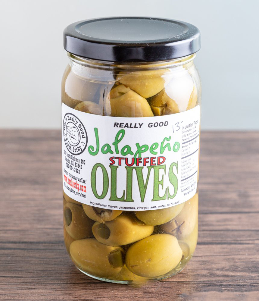 Gourmet Olives Gus's Fresh Jerky