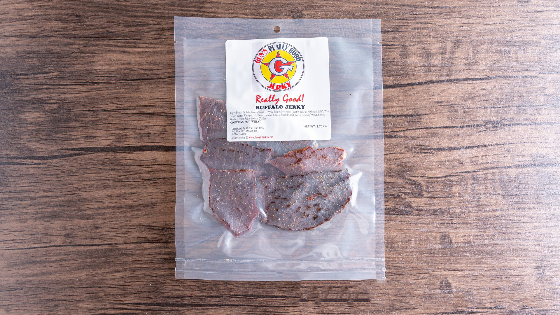 Sweet n' Spicy Beef Brisket Jerky Gus's Fresh Jerky