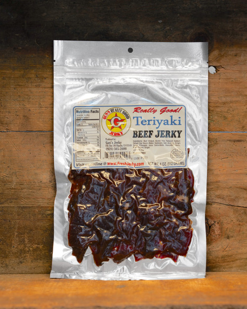 Teriyaki Fresh Beef Brisket Jerky