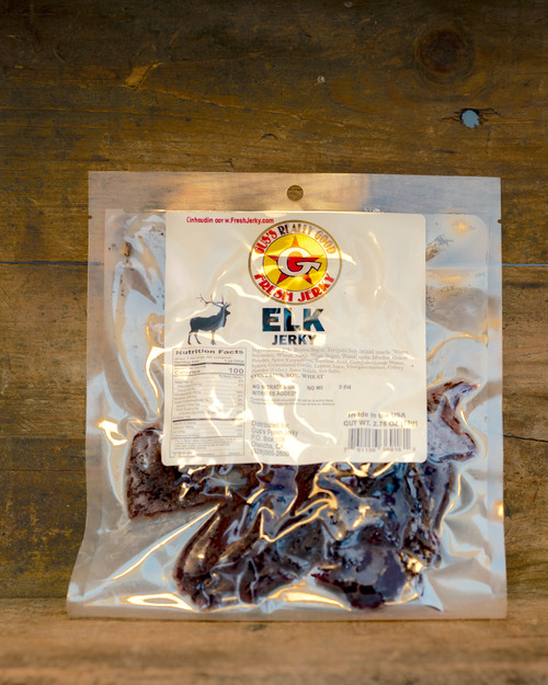 Fresh Elk Jerky