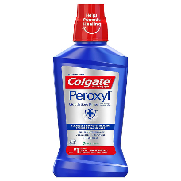 Colgate Peroxyl Antiseptic Mouthwash