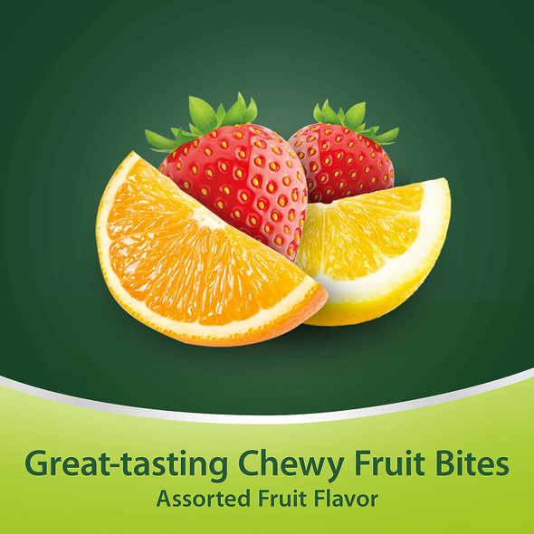 Dulcolax Chewy Fruit Bites, Saline Laxative, Assorted