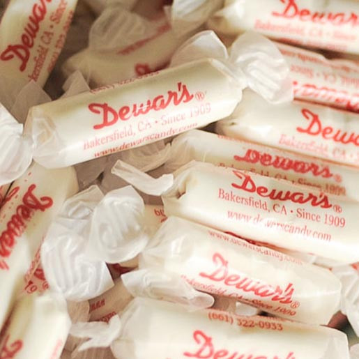 Taffy Chews Dewar's Candy Shop