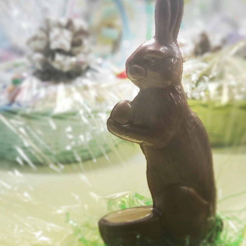 14" Chocolate Easter Bunny