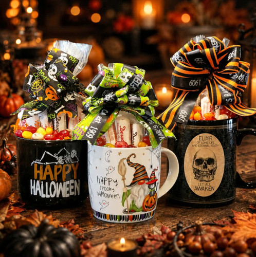 Happy Spooky Halloween Mugs