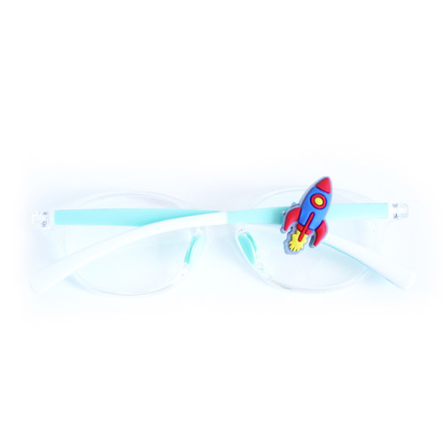 Blinx rocket ship eyewear charm for glasses