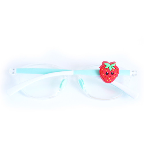 Blinx strawberry eyewear charm for glasses