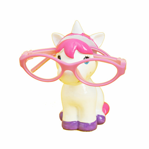 Pink Unicorn glasses holder