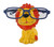 Kids Glasses Holder : Leonard Lion