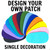 Design your own fabric eye patch!