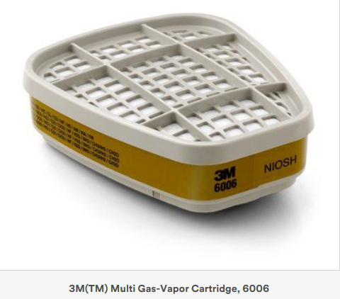 3M 6006 Multi Gas / Vapor Cartridge - Pack of 10 pcs - PrimeHub
